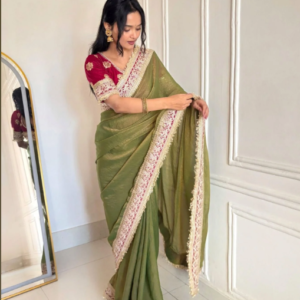 OliveColor Saree